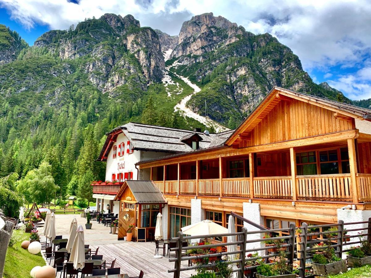Alpin Natur Hotel Brueckele Braies  Kültér fotó