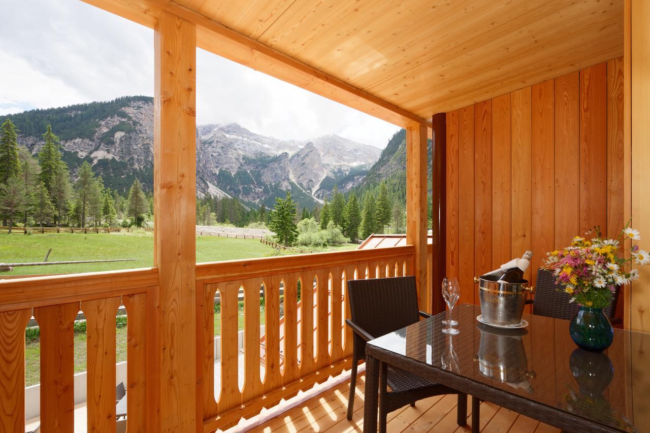 Alpin Natur Hotel Brueckele Braies  Kültér fotó
